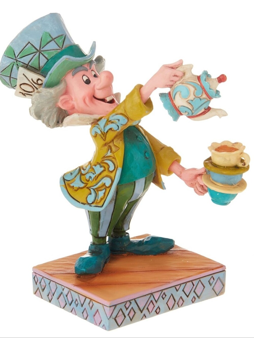 Enesco Disney Traditions by Jim Shore Alice in Wonderland Mad Hatter Figurine